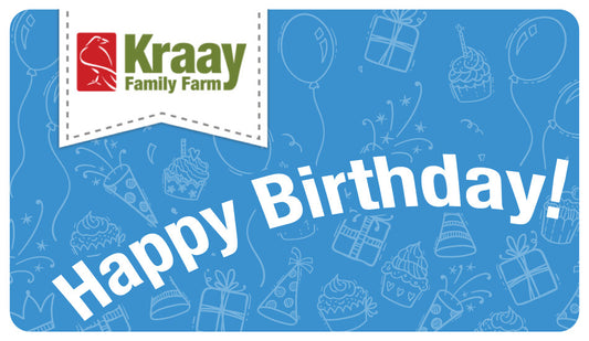 Kraay Family Farm Birthday Gift Card